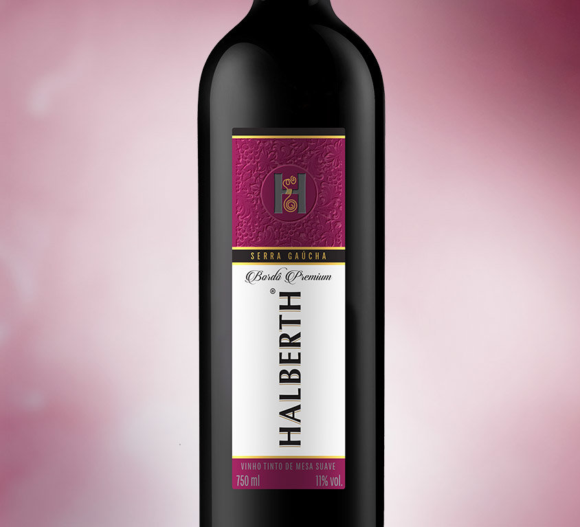Bordô Premium Vinhos Halberth